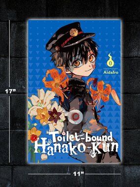 Toilet-Bound Hanako-Kun Vol 0 manga poster - 11x17 wall art print merch anime